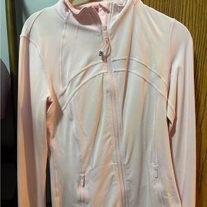 lululemon athletica Light Pink Full-Zip Athletic Jacket